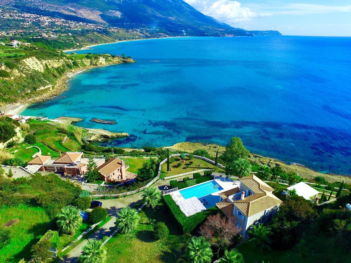 Villa Thalassa Kefaloniaprivatevillas 트라페자키 외부 사진