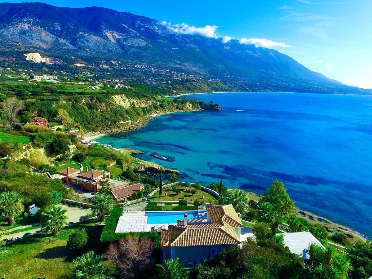 Villa Thalassa Kefaloniaprivatevillas 트라페자키 외부 사진