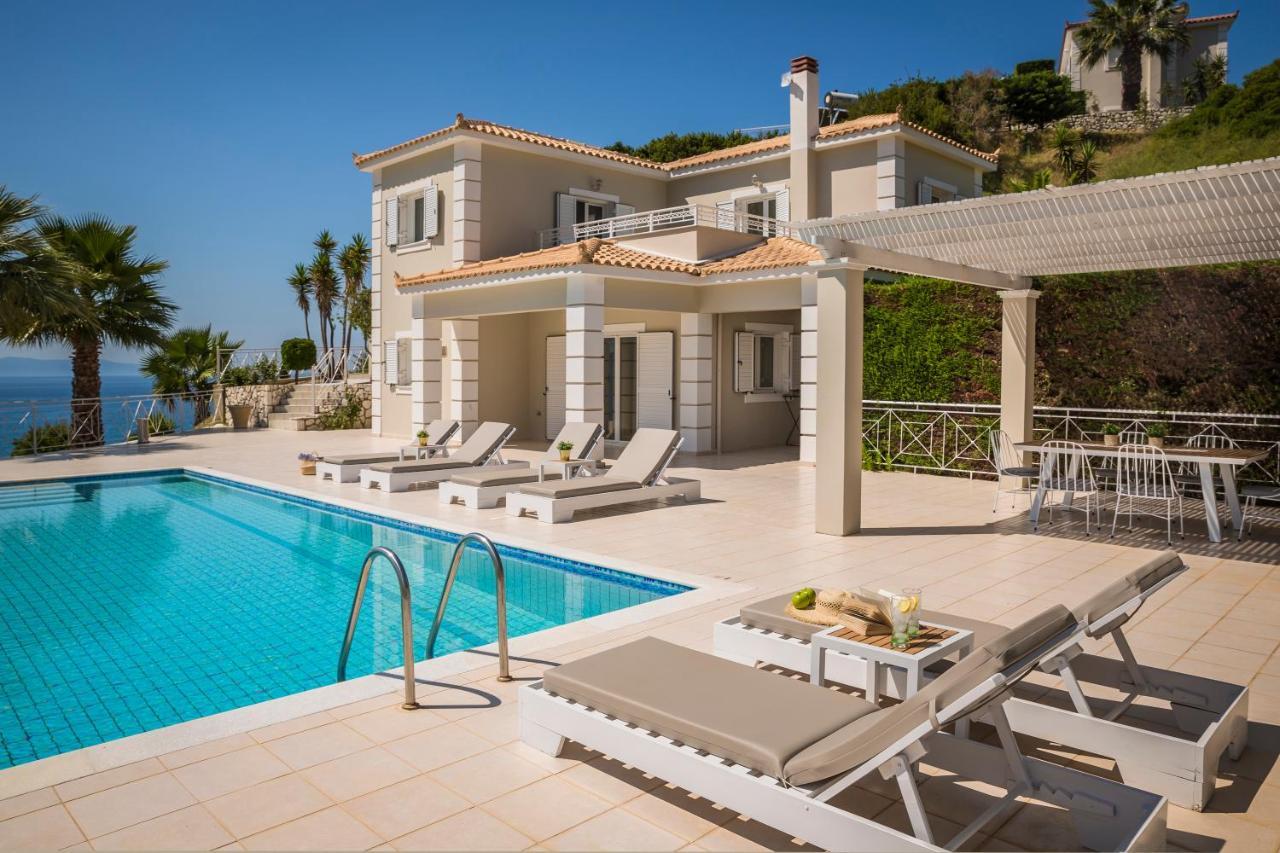 Villa Thalassa Kefaloniaprivatevillas 트라페자키 외부 사진
