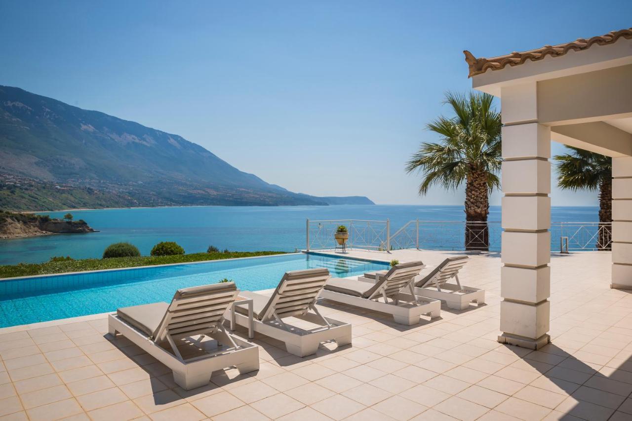 Villa Thalassa Kefaloniaprivatevillas 트라페자키 외부 사진