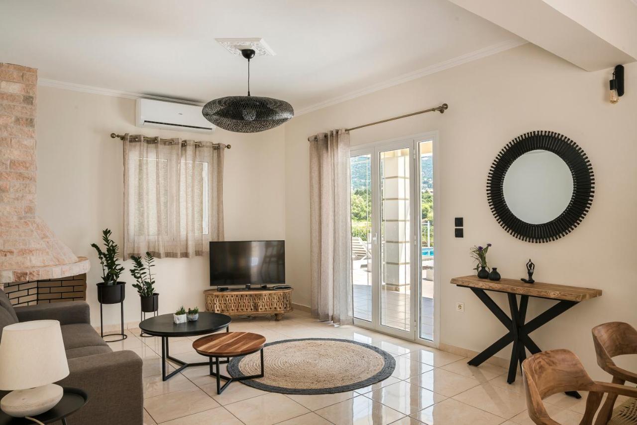Villa Thalassa Kefaloniaprivatevillas 트라페자키 외부 사진