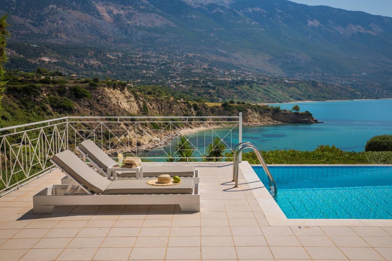 Villa Thalassa Kefaloniaprivatevillas 트라페자키 외부 사진