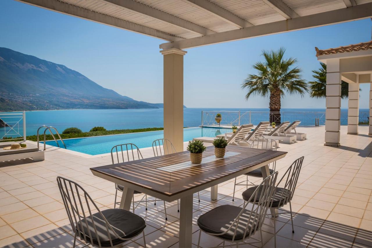 Villa Thalassa Kefaloniaprivatevillas 트라페자키 외부 사진